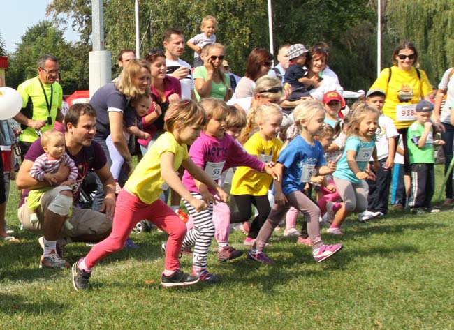 II bieg dla małych pacjentów z Prokocimia, cz. 1