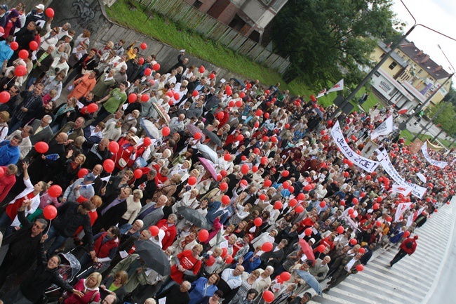 Było głośno i wesoło - dla Jezusa