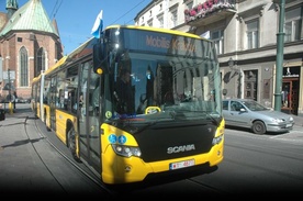 Nowy autobus w Krakowie