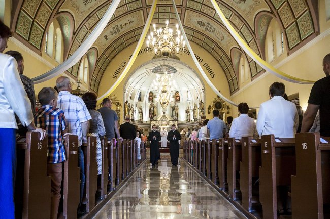 Śluby zakonne u klaretynów