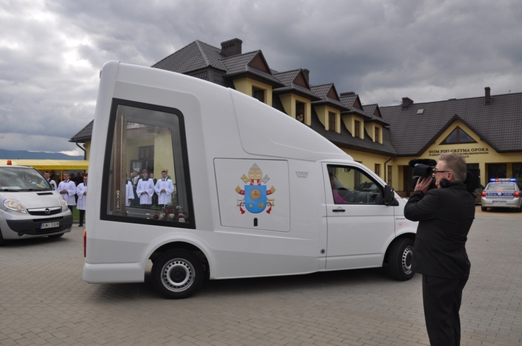 Powitanie obrazu Pana Jezusa Miłosiernego