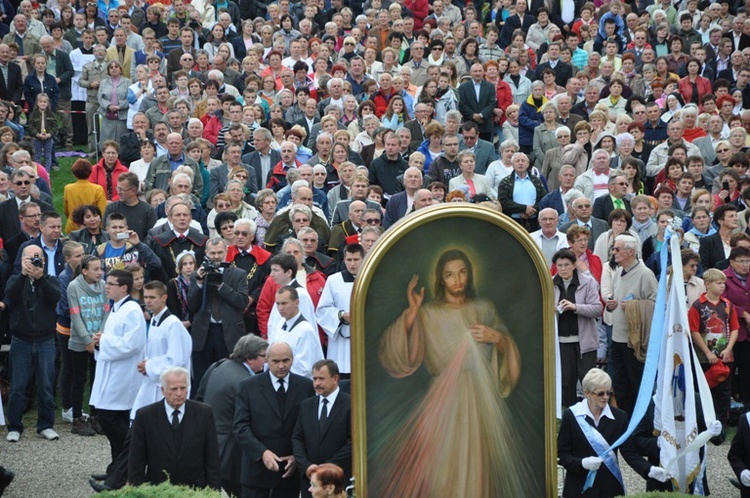 Powitanie obrazu Pana Jezusa Miłosiernego