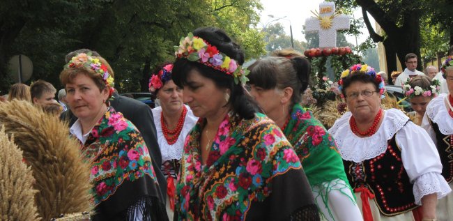 Diecezjalne dożynki w Rudach