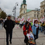 Małopolscy związkowcy w Warszawie