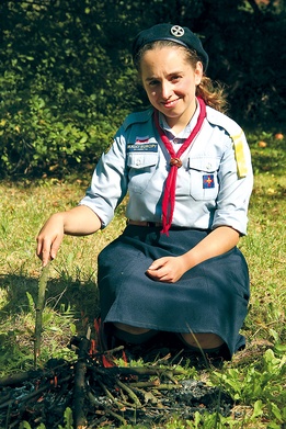 Urszula Wyżgoł ze Skautów Europy zaprasza dziewczyny na wędrówki