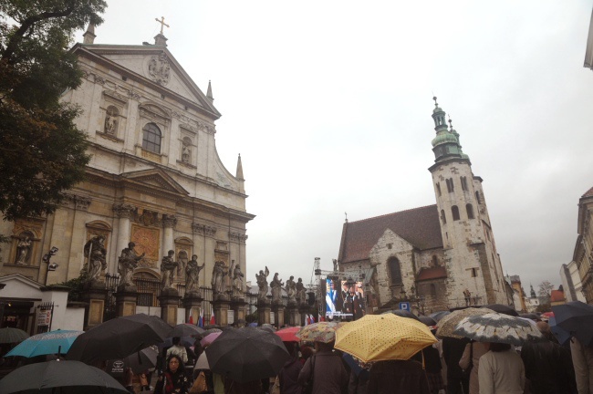 Pogrzeb Sławomira Mrożka - cz. 2