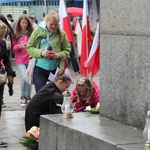 Odłonięcie pomnika poległych w Sochaczewie