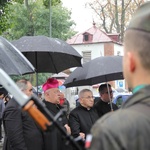 Odłonięcie pomnika poległych w Sochaczewie