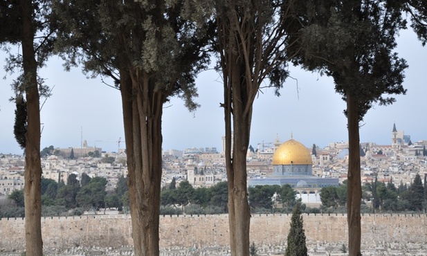 Widok na Jerozolimę z Góry Oliwnej