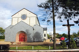  Kościół w Mrzezinie wybudowano w niecały rok