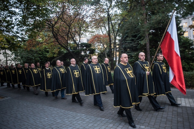 Zawierzenie Rycerzy Jana Pawła II Matce Bożej