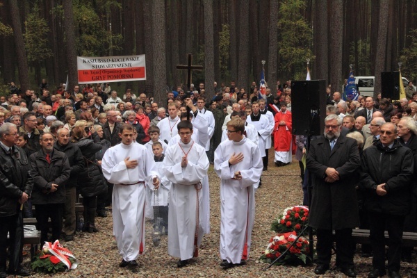 Uroczystości w Piaśnicy