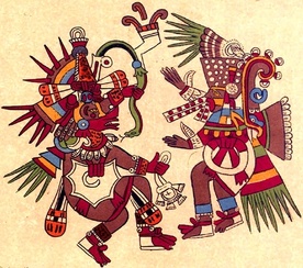 Quetzalcoatl i Tezcatlipoca