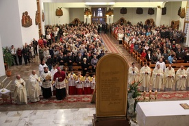 Msza św. na rozpoczęcie peregrynacji w Krynicy-Zdroju