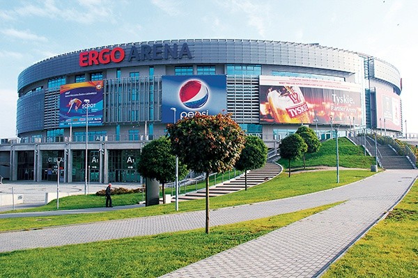 Trójmiejska Ergo Arena może pomieścić maksymalnie 15 tys. widzów 