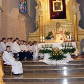 Eucharystię podczas Święta Patrona Szkoły celebrował bp Adam Odzimek