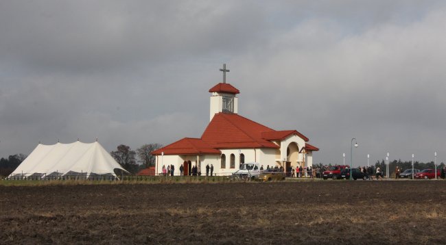 Konsekracja kościoła w Dyrdach
