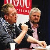 Marcin Jakimowicz mówił  o swoich doświadczenia związanych z wiarą i drogą, którą do niej doszedł