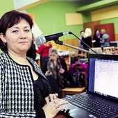  Izabela Kolanowska jest pewna, że konferencje takie jak ta dają konkretną pomoc uczestnikom i podwyższają ich zawodowe kompetencje