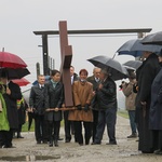 Droga Krzyżowa w byłym KL Birkenau