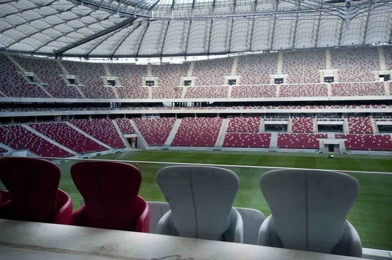 Stadion Narodowy pod okiem ONZ