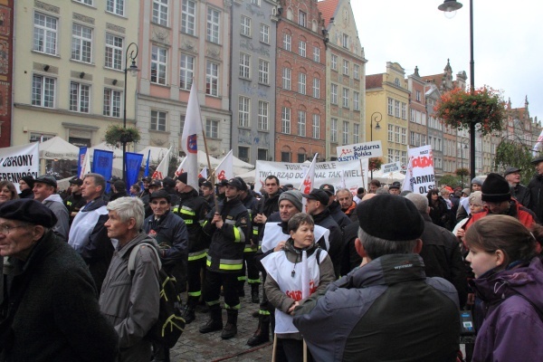 Manifestacja w Gdańsku