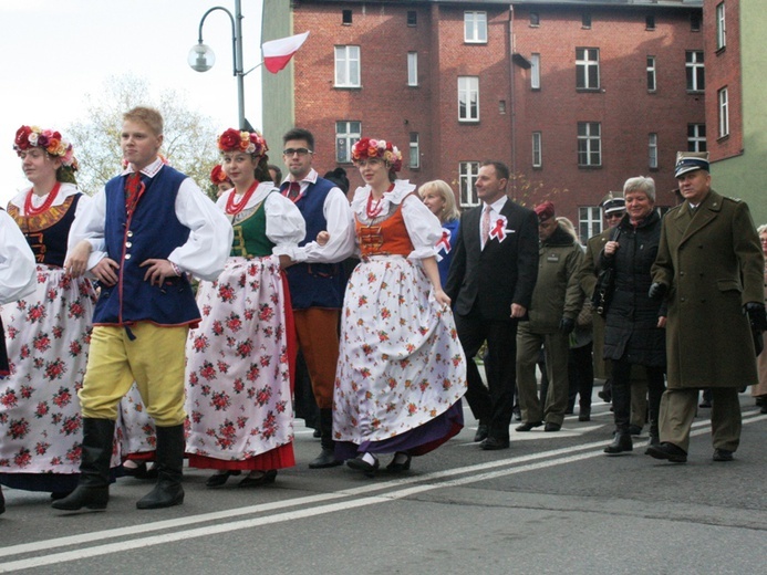 Świętowanie niepodległości w Siemianowicach