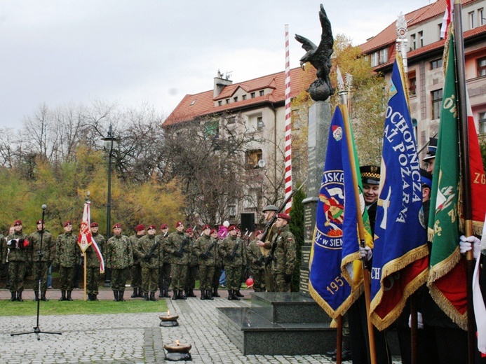 Świętowanie niepodległości w Siemianowicach