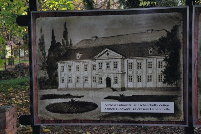 Ruiny zamku i park Josepha von Eichendorffa