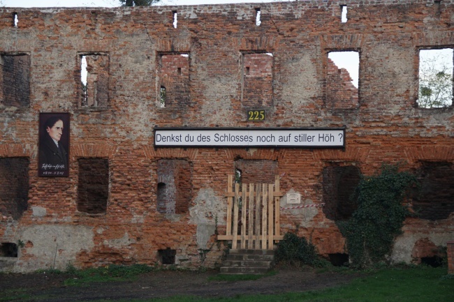 Ruiny zamku i park Josepha von Eichendorffa