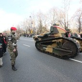 Czołg na czele Marszu