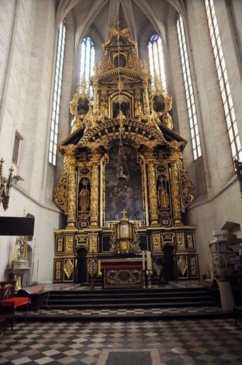 Odnowiony ołtarz św. Katarzyny