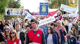 Marsz dla życia w Bochni był jednym z większych wydarzeń diecezjalnych mijającego roku