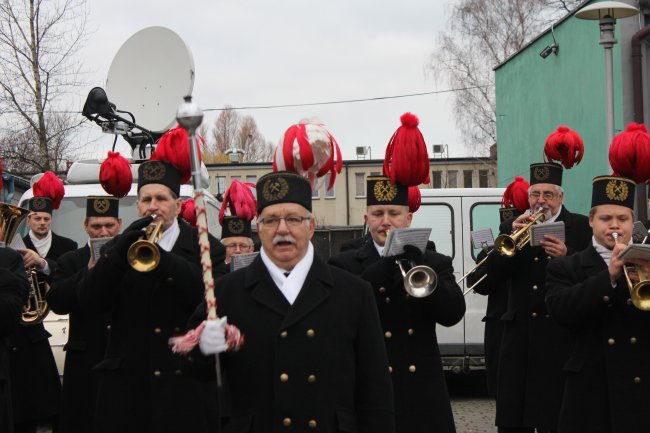 Msza barbórkowa w kopalni "Guido"