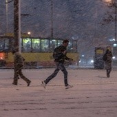 Ksawery i burza śnieżna w stolicy