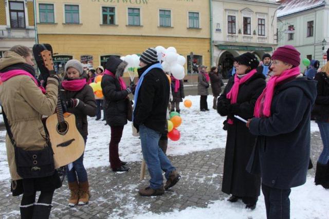 Cieszyniacy poszli w pochodzie dla rodziny