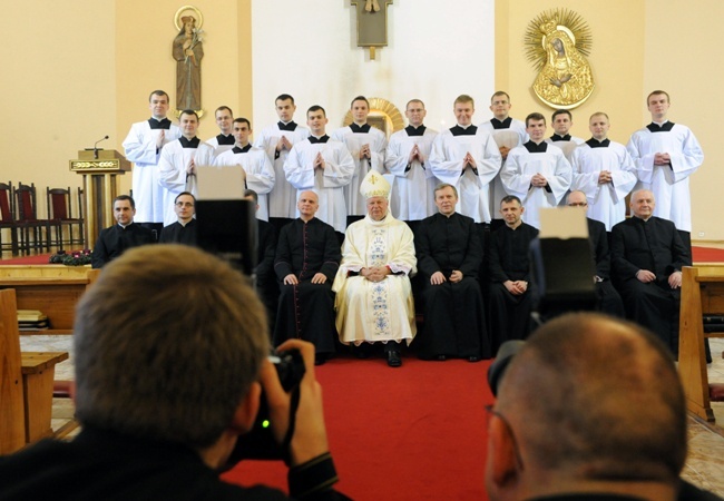 Posługi w radomskim Wyższym Seminarium Duchownym