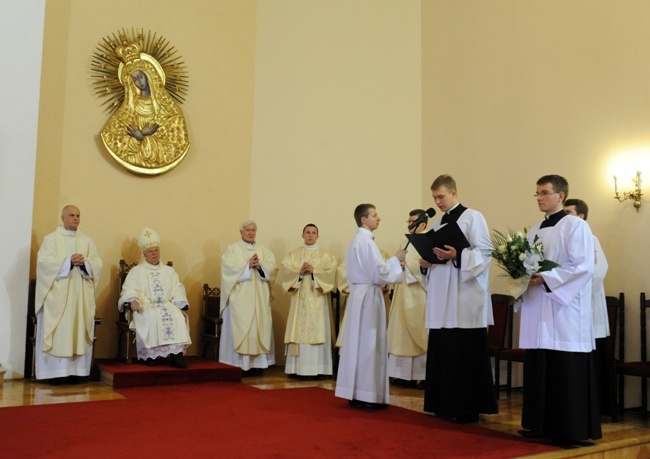 Posługi w radomskim Wyższym Seminarium Duchownym