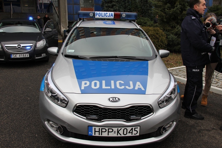 Śląska policja ma nowe samochody