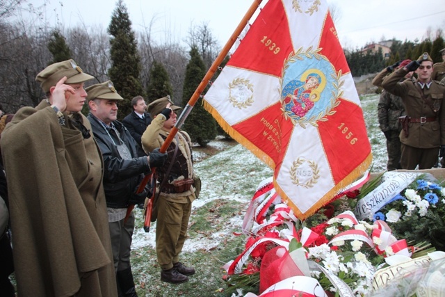 Pożegnanie partyzanta NSZ Edwarda Biesoka