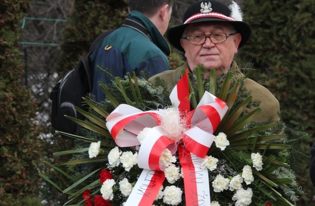 Pożegnanie partyzanta NSZ Edwarda Biesoka