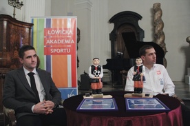 Laureaci gali: Michał Adamczyk (po lewej) i Zbigniew Bródka 