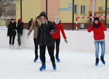 Sztuczne lodowisko w Sandomierzu 