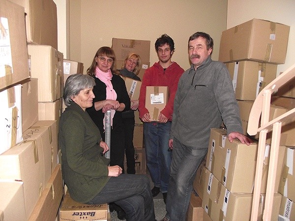 Pakowanie prezentów  dla Białorusi w Kołobrzegu