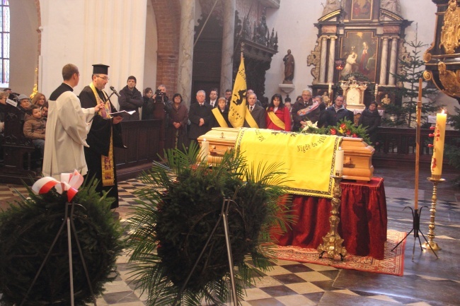 Msza św. żałobna za duszę śp. prof. Brunona Synaka