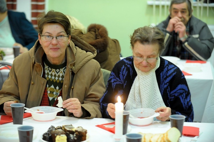 Wigilia z ubogimi w Świdnicy