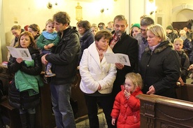 Cieszyńskie rodziny na imieninach Jezusa