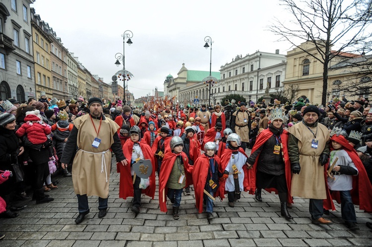 Orszak Trzech Króli w Warszawie cz. I