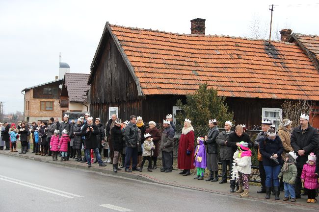 Pochód trzech króli w Zgłobicach