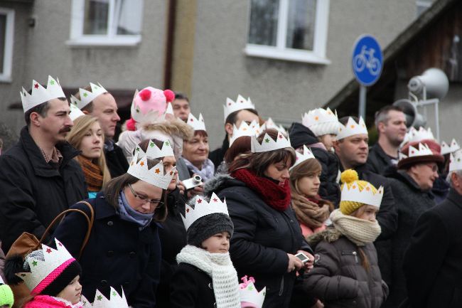 Pochód trzech króli w Zgłobicach